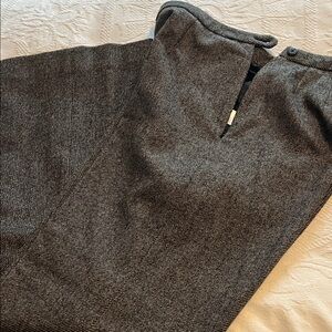 Harold’s brown and cream patterned dress slacks size 10 perfect condition